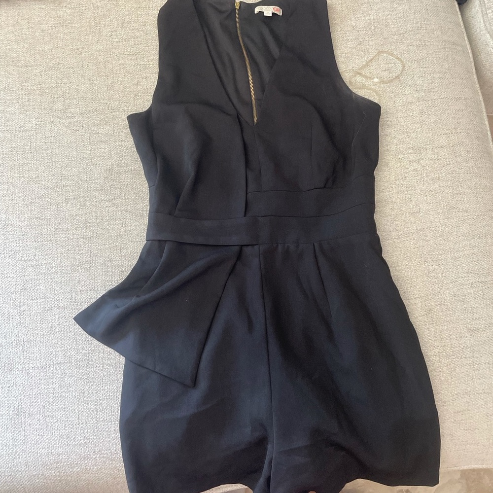 Black jump suit